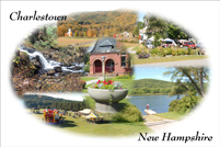 Charlestown, NH - Collage #8 (Planter)